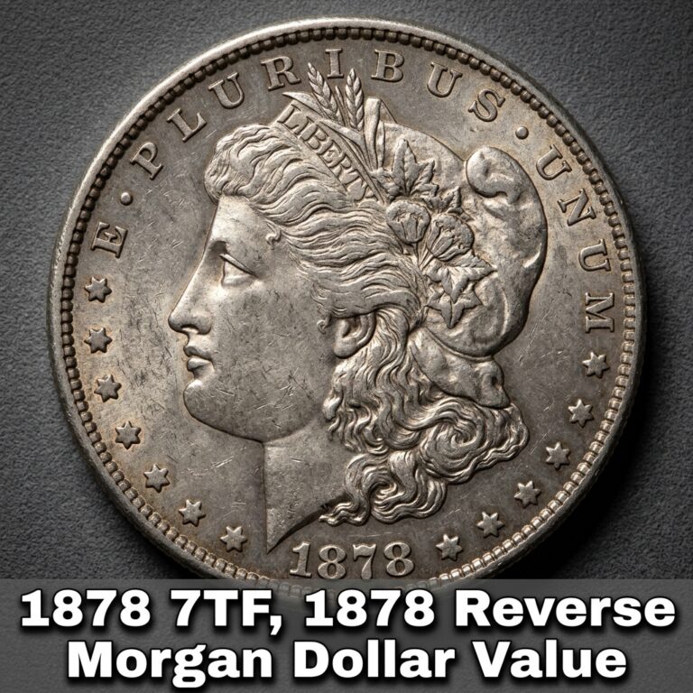 1878 7TF Morgan Dollar Value What Is the Reverse of 78 Worth