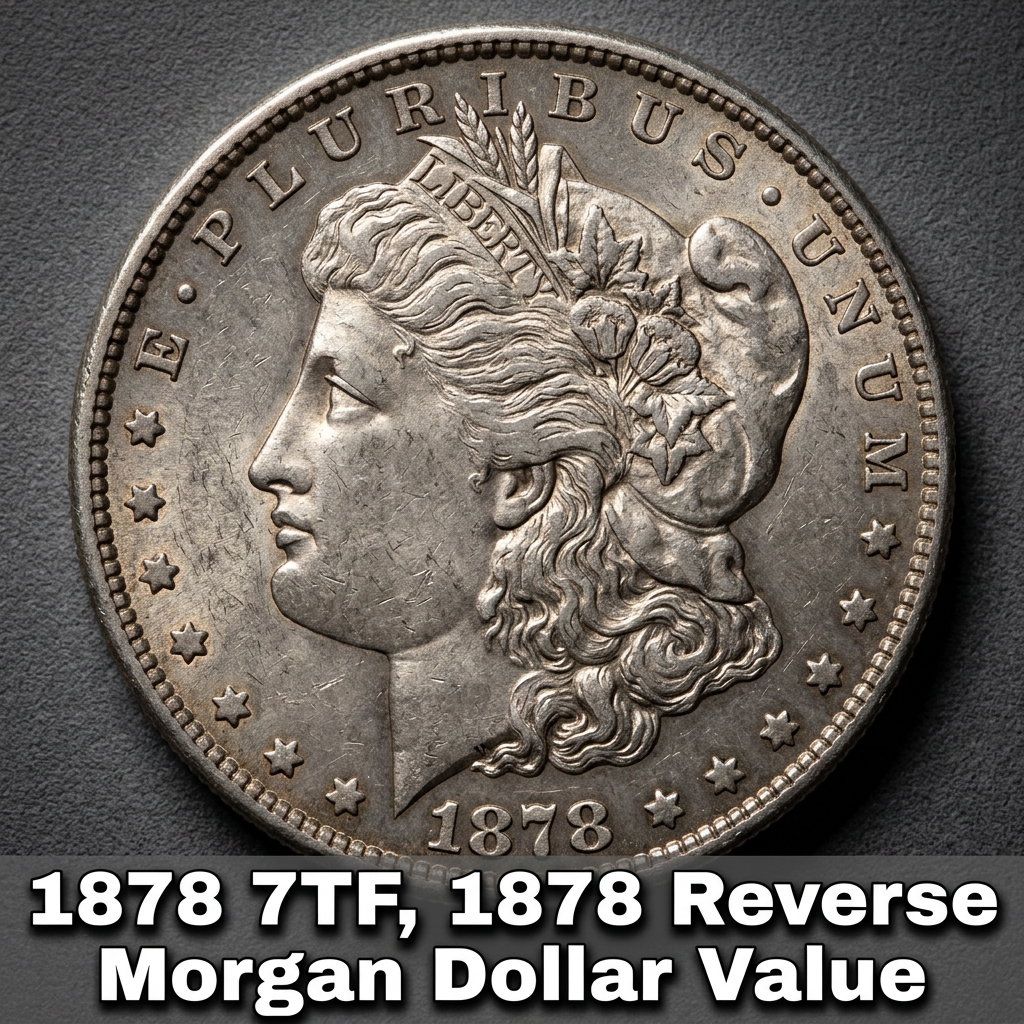 1878 7TF Morgan Dollar Value What Is the Reverse of 78 Worth