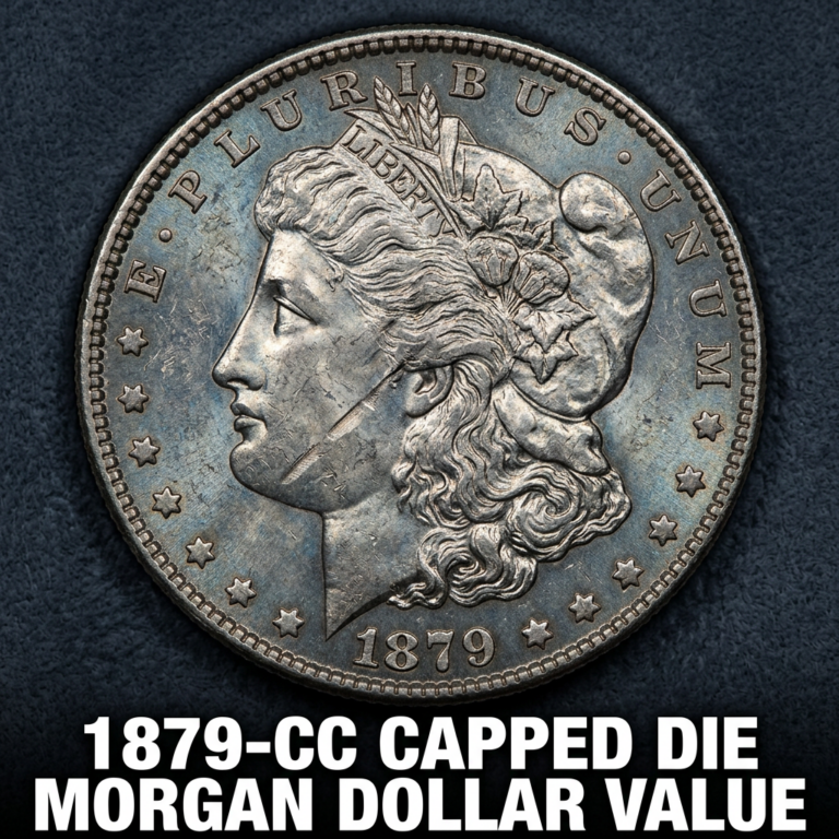 1879-CC Capped Die Morgan Dollar Value Guide What This Rare Carson City Coin Is Worth Today