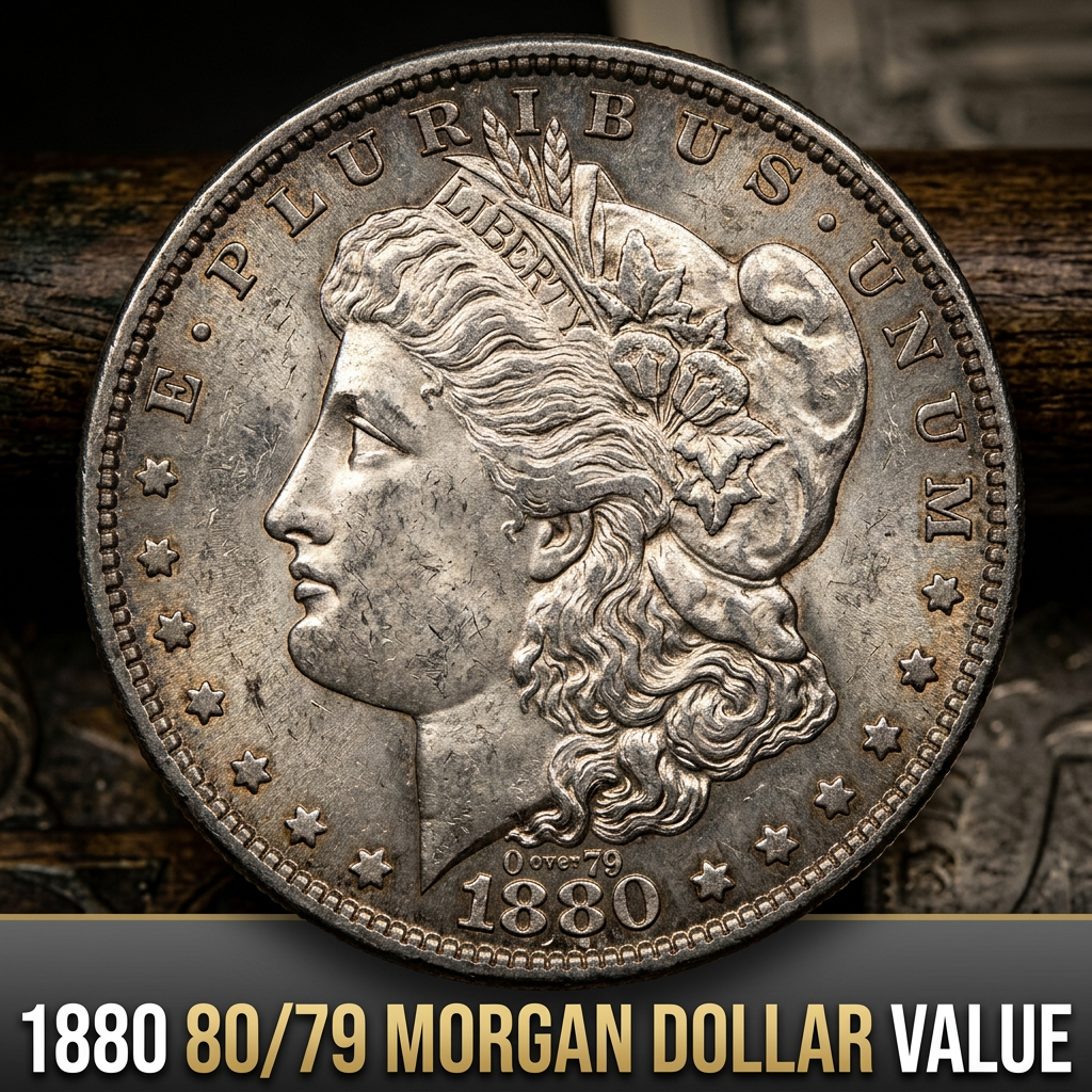 1880 80/79 Morgan Dollar Value Guide What Is This Rare Variety Worth