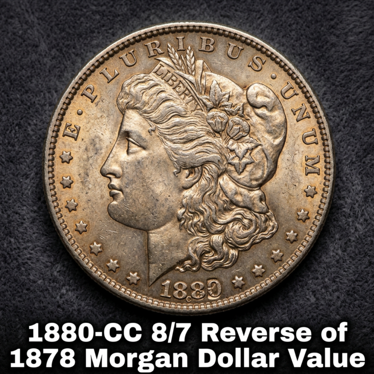 1880-CC 8/7 Reverse of 1878 Morgan Dollar Value Guide What This Rare Carson City Variety Is Actually Worth