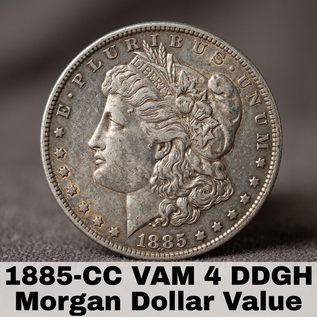 1885-CC VAM 4 DDGH Morgan Dollar Value Guide What This Rare Carson City Variety Is Really Worth