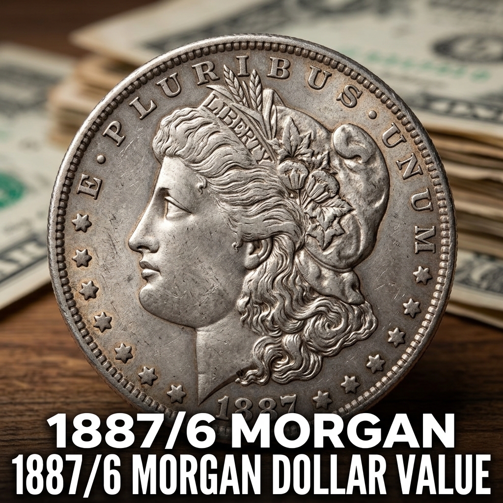 1887/6 Morgan Dollar Value What This Rare Overdate Is Really Worth