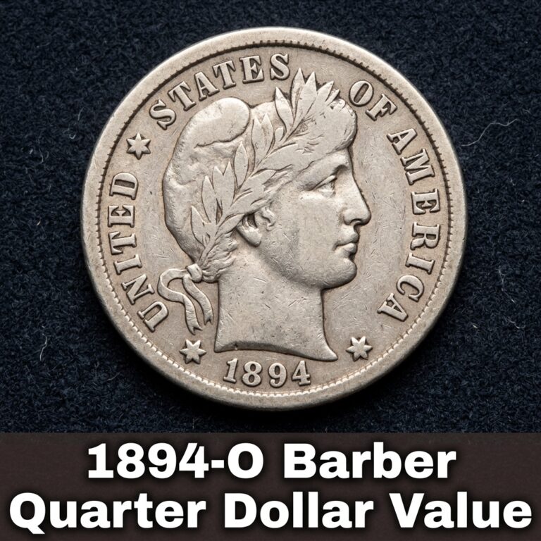 1894-O Barber Quarter Dollar Value and What Collectors Are Paying Today