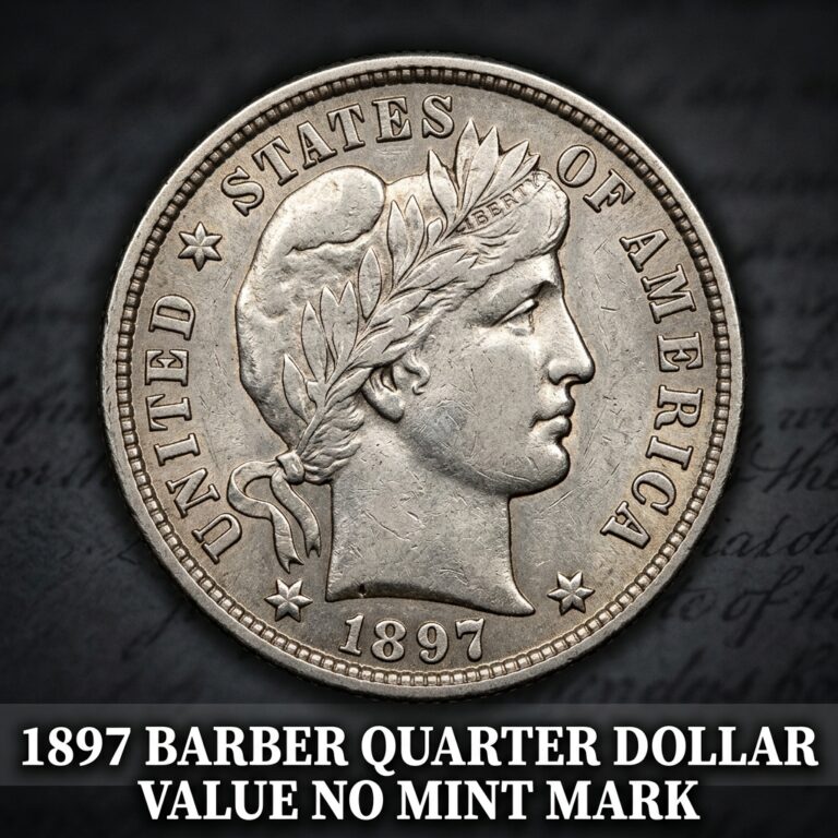 1897 Barber Quarter Dollar Value and What Yours Might Be Worth