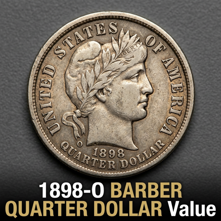 1898-O Barber Quarter Dollar Value Guide How Much Is Yours Worth