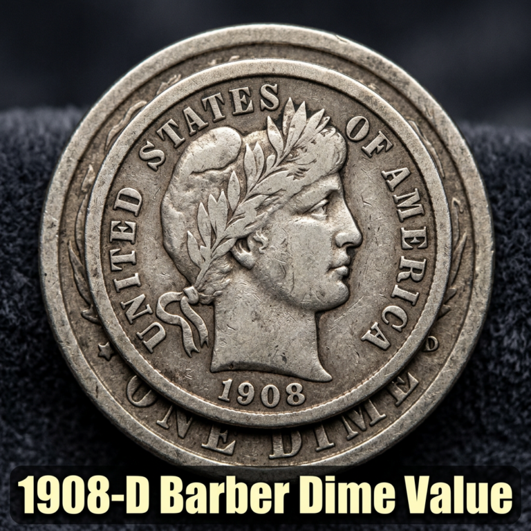 1908-D Barber Dime Value and What Collectors Are Paying Today