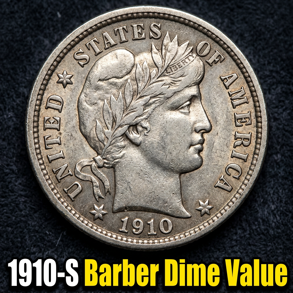 1910-S Barber Dime Value What This San Francisco Rarity Is Really Worth