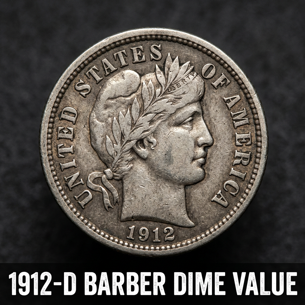 1912-D Barber Dime Value Guide What This Denver Mint Coin Is Worth Today