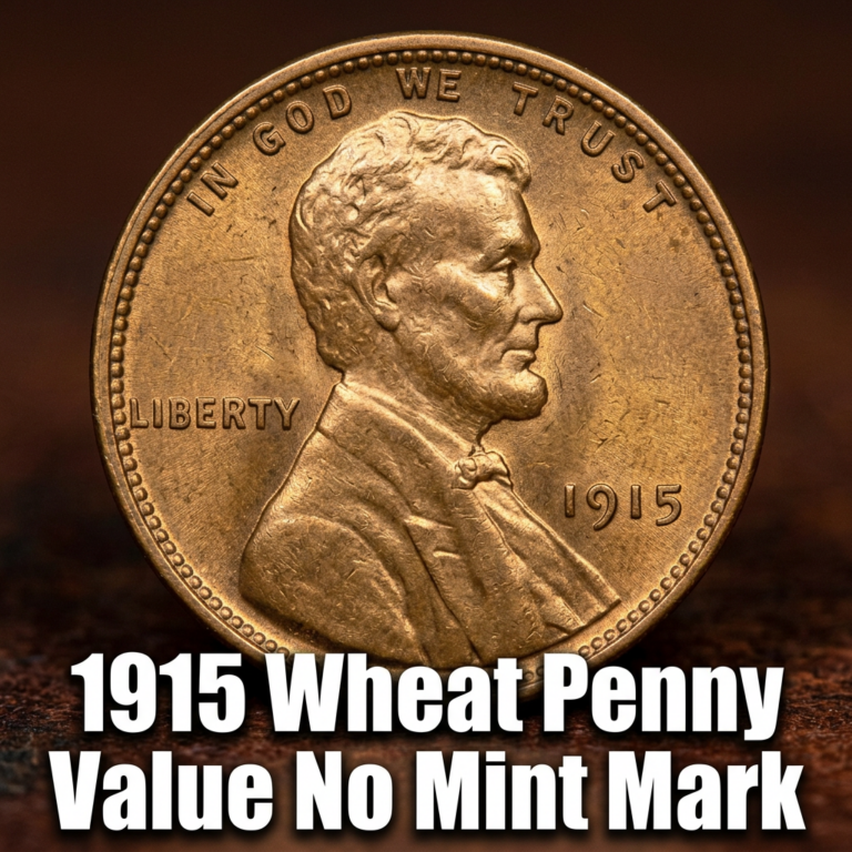 1915 Wheat Penny Value No Mint Mark What Is It Worth