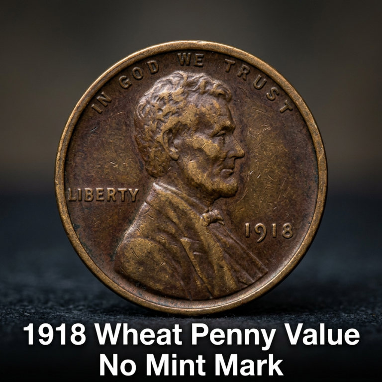 1918 Wheat Penny Value No Mint Mark What It's Worth Today