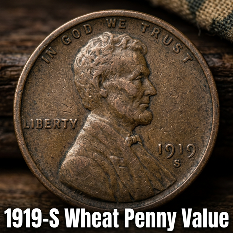 1919-S Wheat Penny Value Guide What Is This San Francisco Cent Worth Today