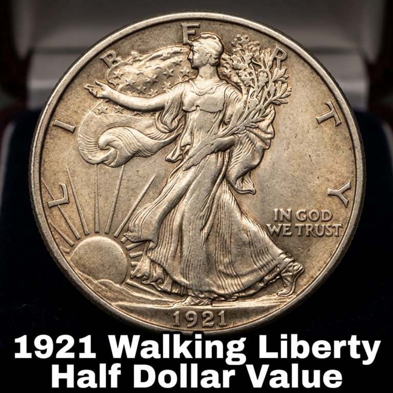 1921 Walking Liberty Half Dollar Value What This Rare Coin Is Really Worth