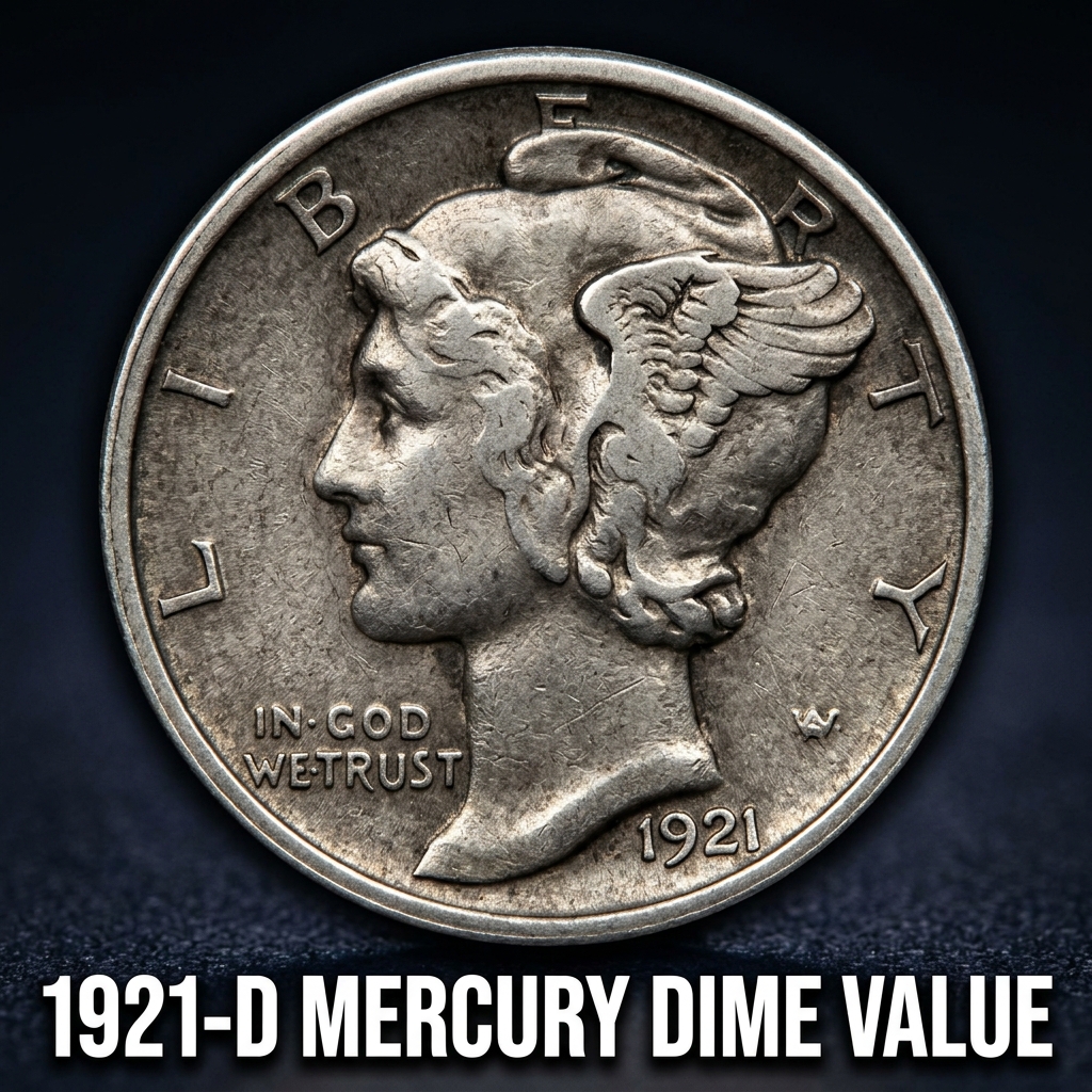 1921-D Mercury Dime Value What This Rare Denver Coin Is Worth Today