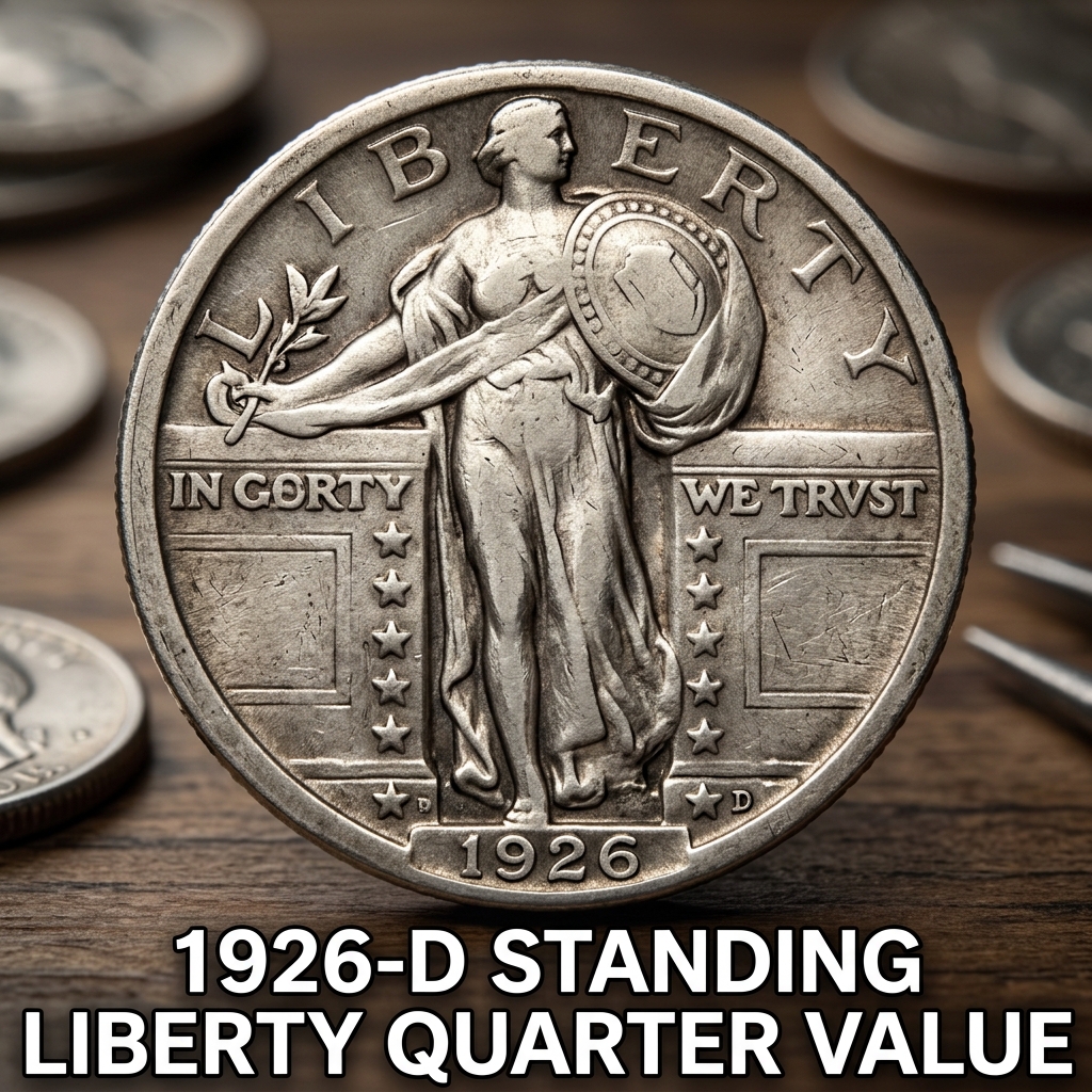 1926-D Standing Liberty Quarter Value What Is This Coin Worth Today