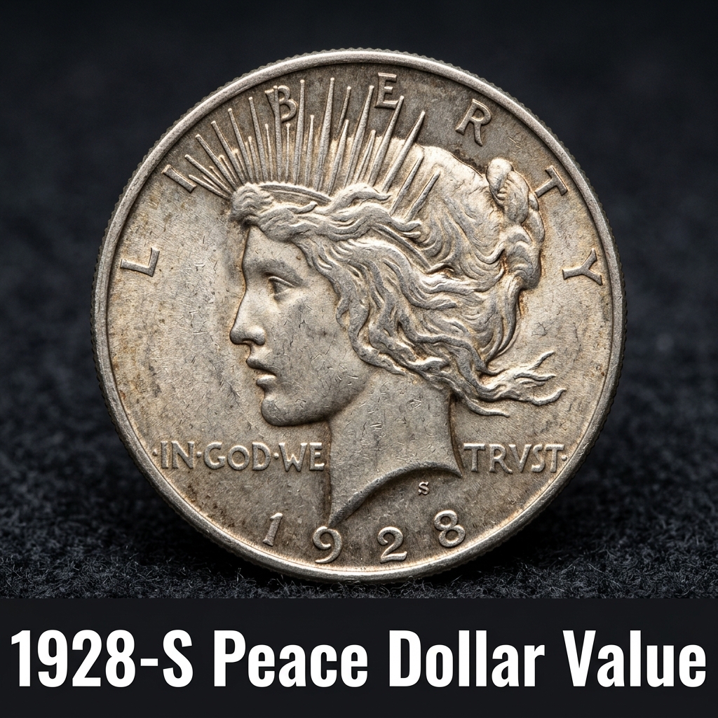 1928-S Peace Dollar Value What It's Worth and Why Collectors Want It