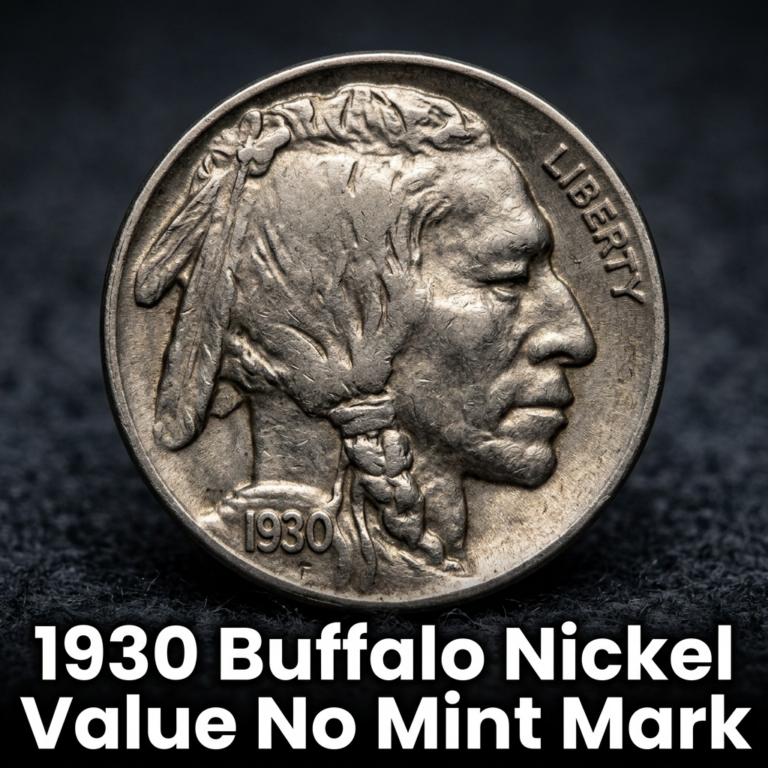 1930 Buffalo Nickel Value No Mint Mark What It's Worth Today