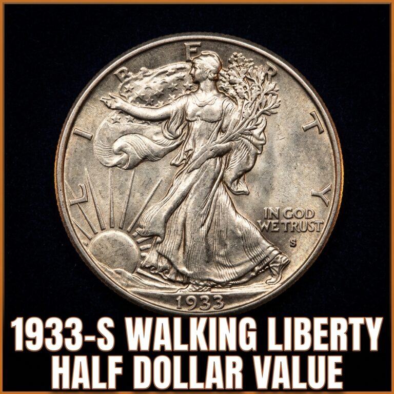 1933-S Walking Liberty Half Dollar Value What This Rare San Francisco Coin Is Worth Today