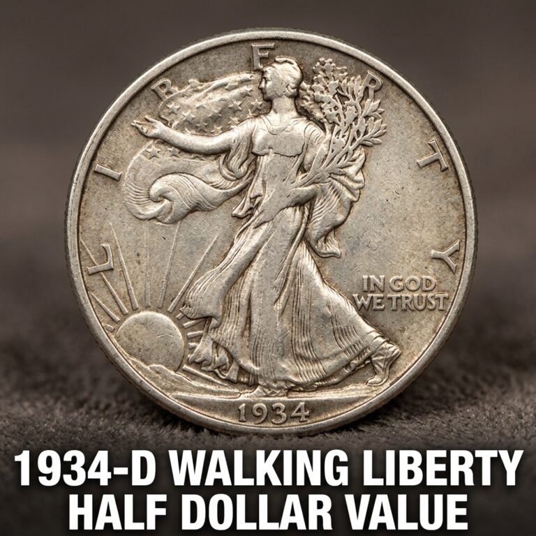 1934-D Walking Liberty Half Dollar Value and What Your Coin Is Really Worth