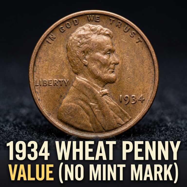 1934 Wheat Penny Value No Mint Mark What It's Really Worth