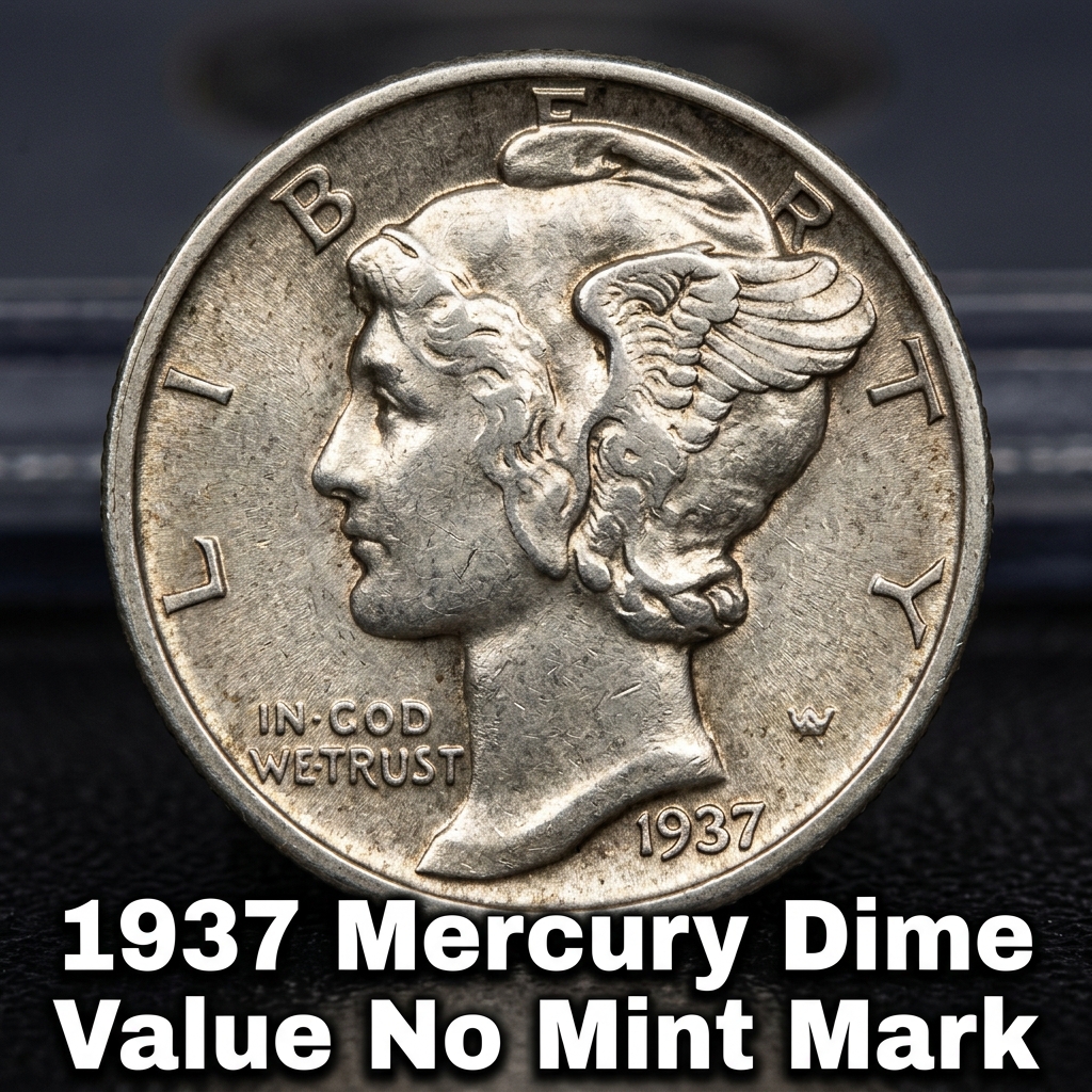 1937 Mercury Dime Value With No Mint Mark What It's Worth Today