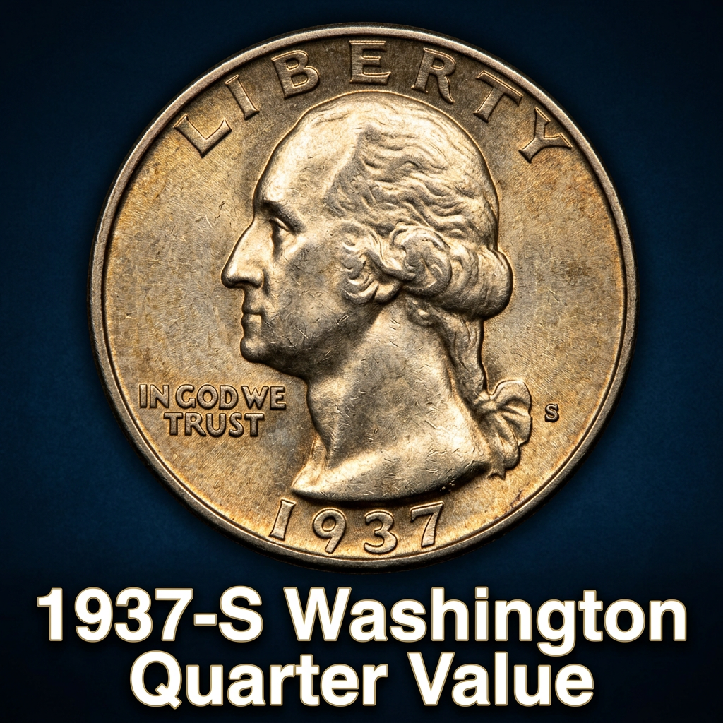 1937-S Washington Quarter Value Guide What This San Francisco Coin Is Worth Today
