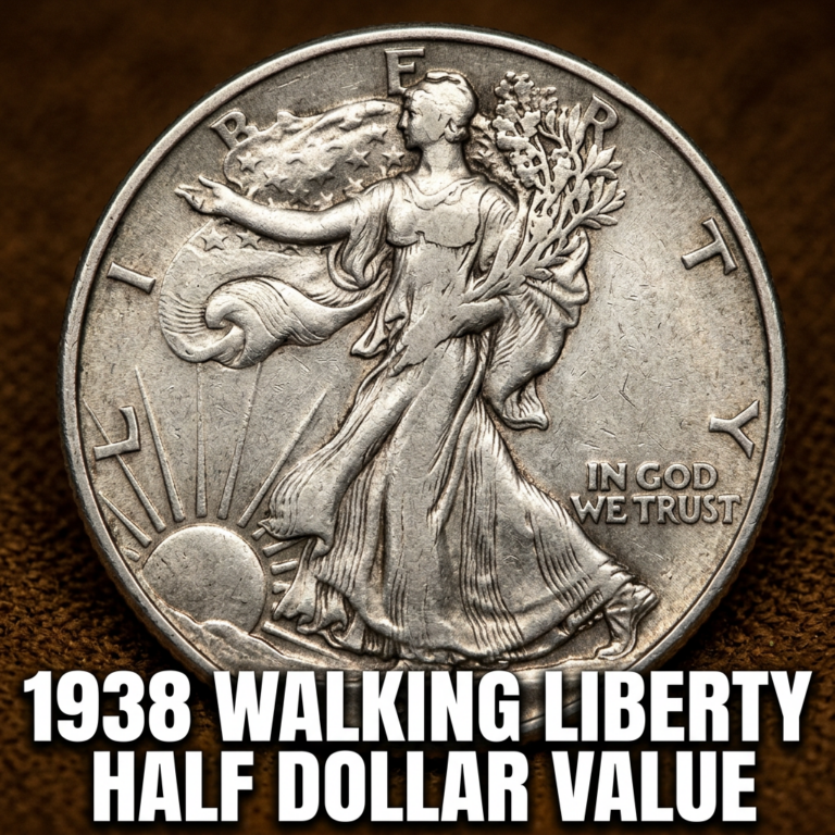 1938 Walking Liberty Half Dollar Value Guide What This Classic Coin Is Worth Today