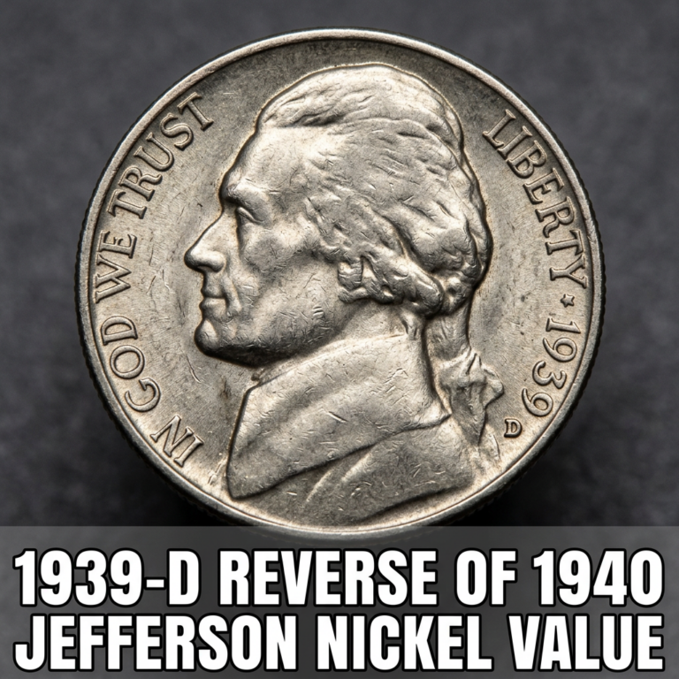 1939-D Reverse of 1940 Jefferson Nickel Value and What Collectors Are Paying Today