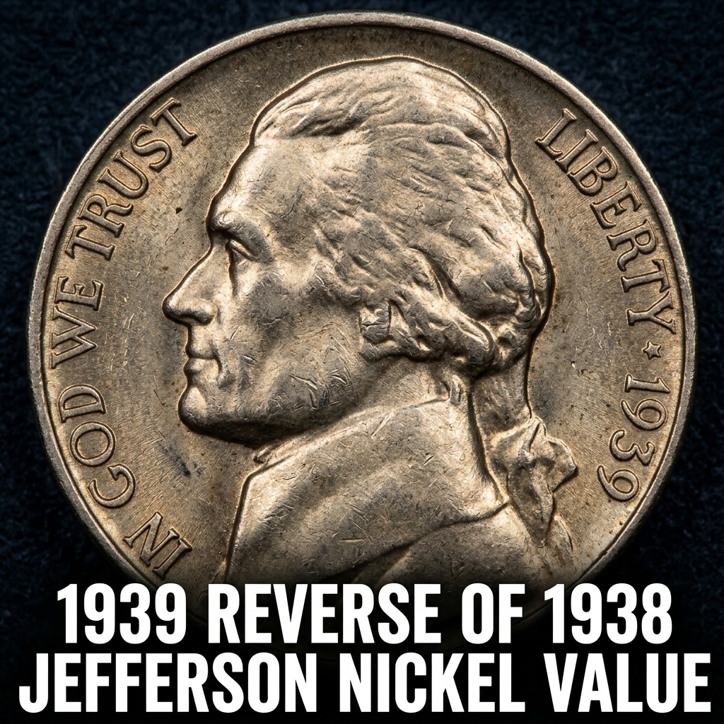 1939 Reverse of 1938 Jefferson Nickel Value and What Collectors Are Paying Today