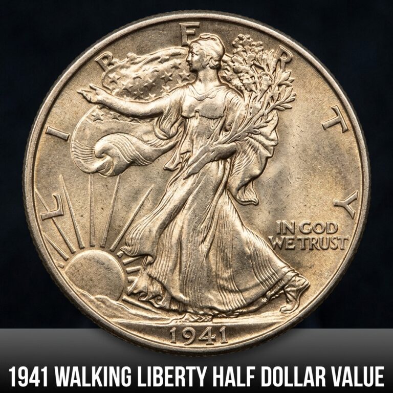 1941 Walking Liberty Half Dollar Value Guide What Is It Worth Today