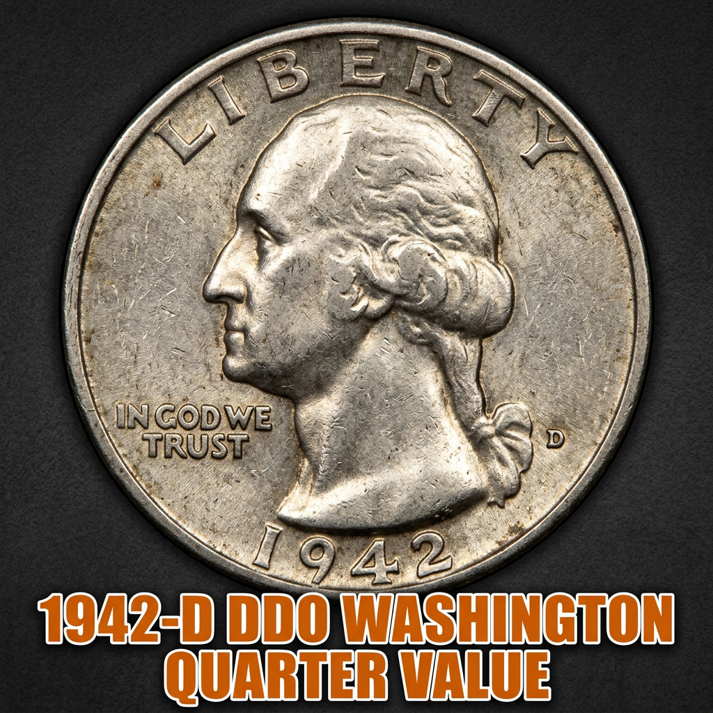 1942-D DDO Washington Quarter Value Guide What This Rare Variety Is Worth Today