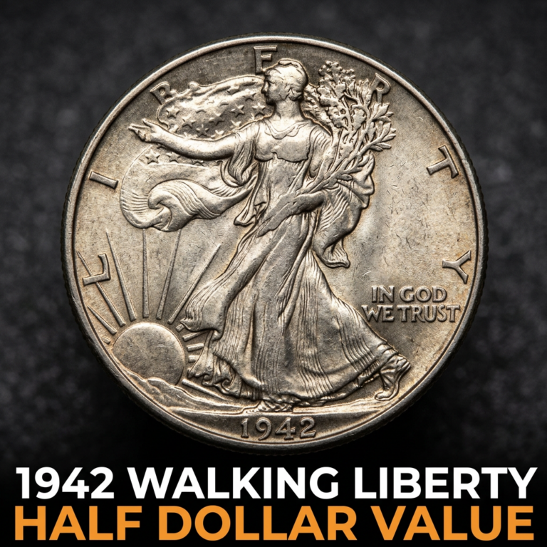 1942 Walking Liberty Half Dollar Value Guide What Is It Worth Today