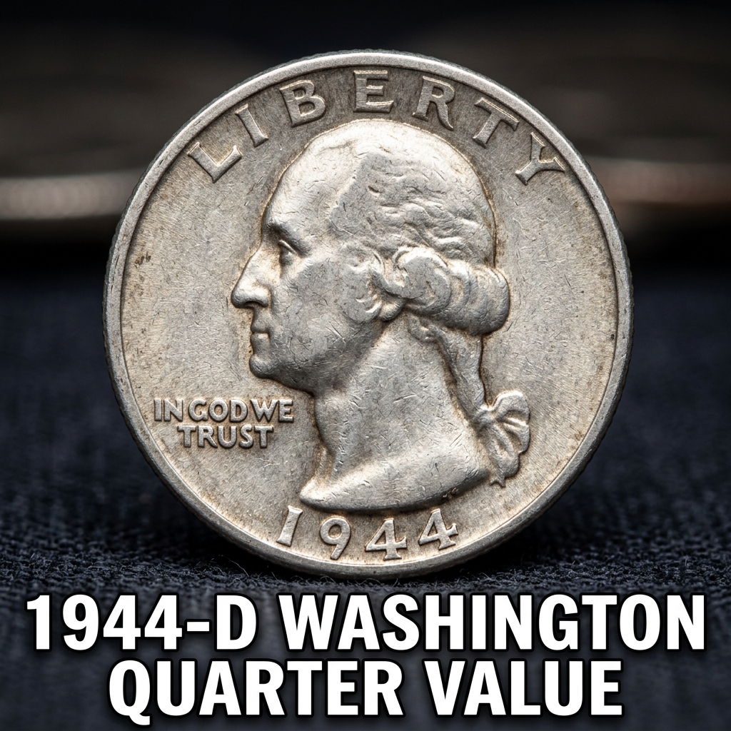 1944-D Washington Quarter Value Guide How Much Is It Worth Today