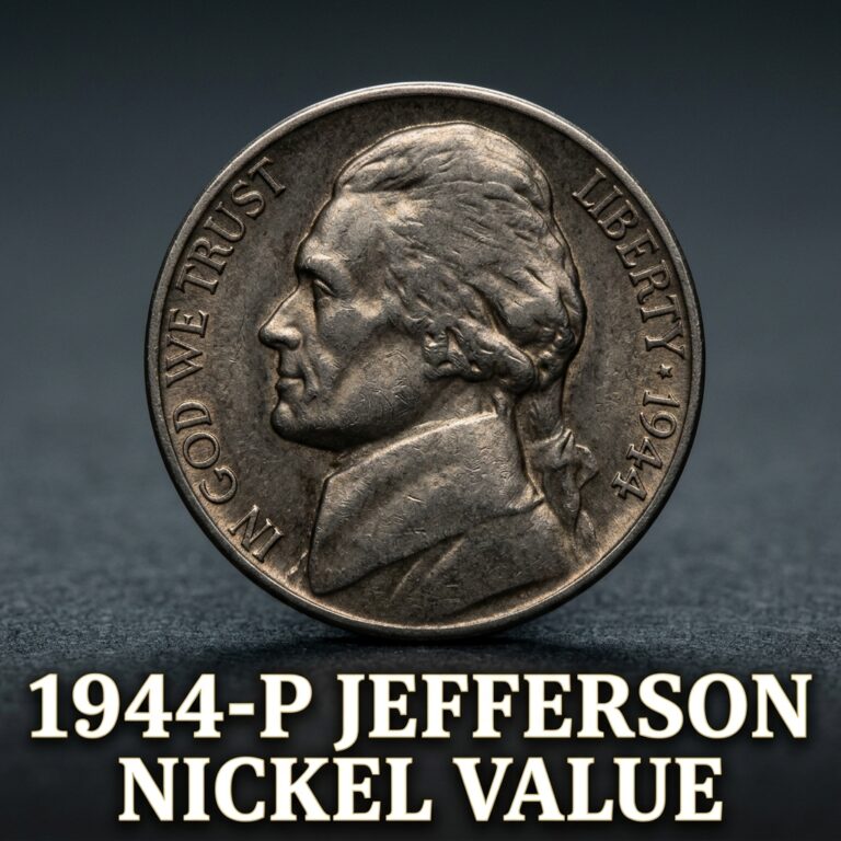 1944-P Jefferson Nickel Value What It's Worth and Why Collectors Care