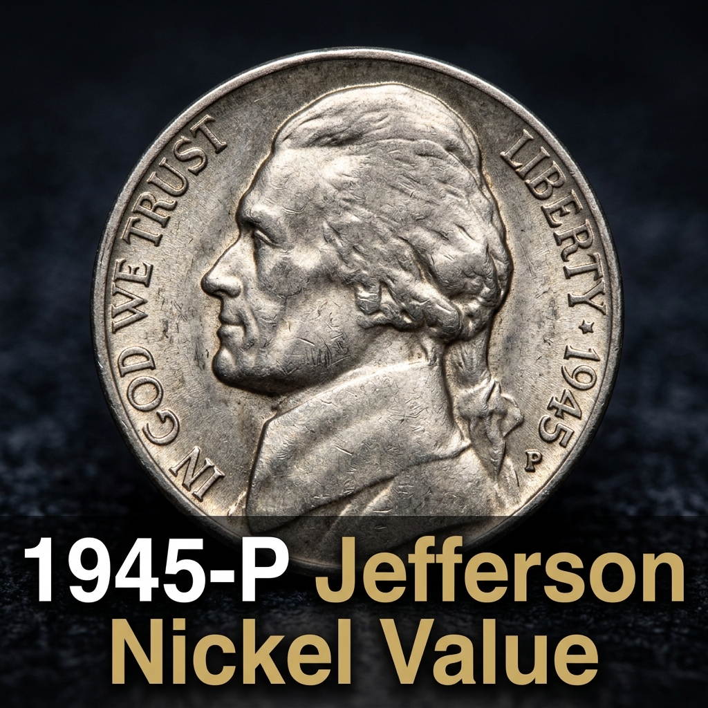 1945-P Jefferson Nickel Value and What Your Old Coin Is Really Worth