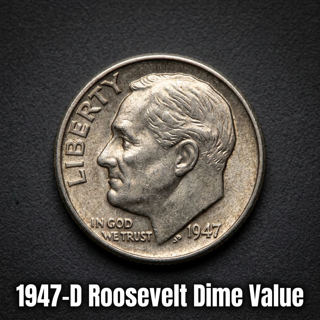 1947-D Roosevelt Dime Value Guide What This Denver Mint Coin Is Worth Today