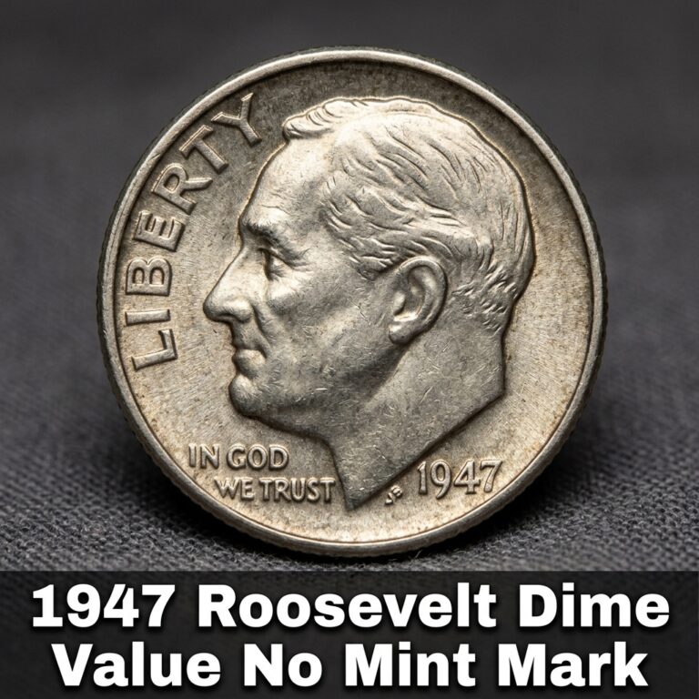 1947 Roosevelt Dime Value No Mint Mark What It's Worth Today