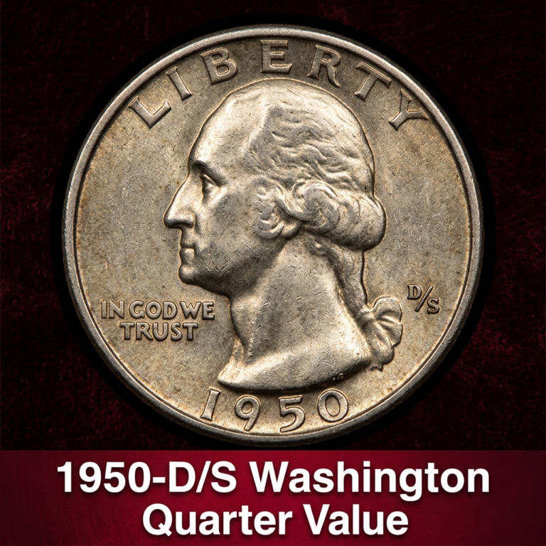 1950-D/S Washington Quarter Value Guide How Much Is It Worth Today