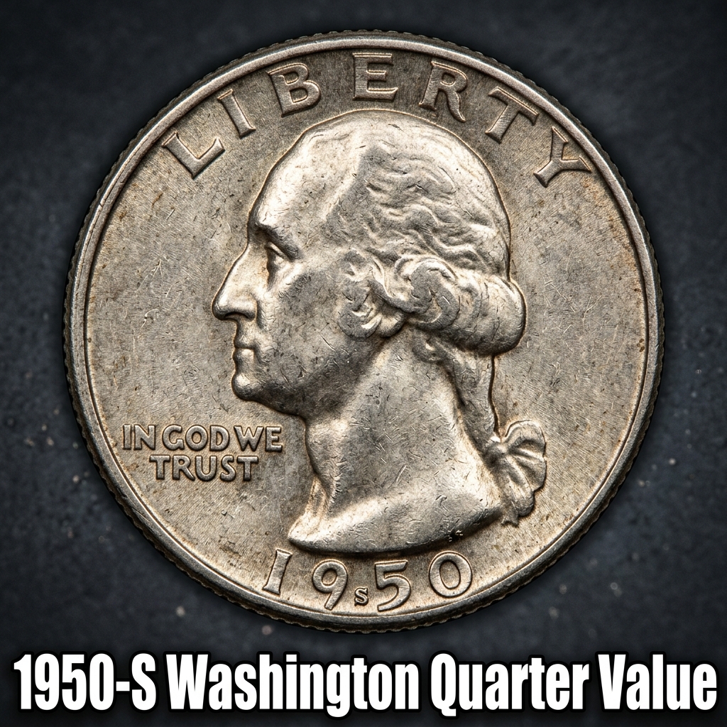 1950-S Washington Quarter Value Guide How Much Is It Worth Today