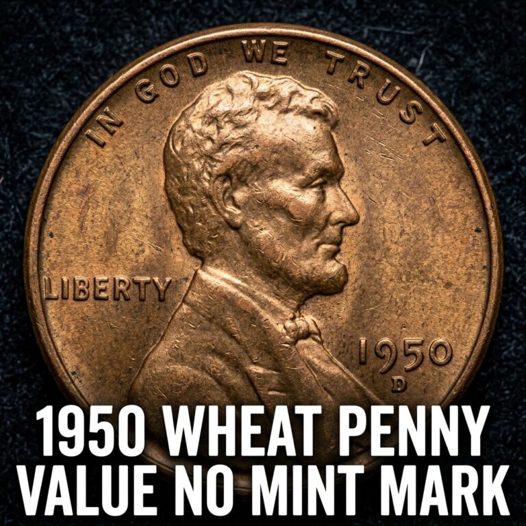 1950 Wheat Penny Value No Mint Mark What It's Really Worth