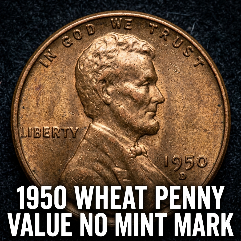 1950 Wheat Penny Value No Mint Mark What It's Really Worth