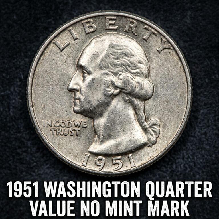 1951 Washington Quarter Value No Mint Mark What It’s Worth Today