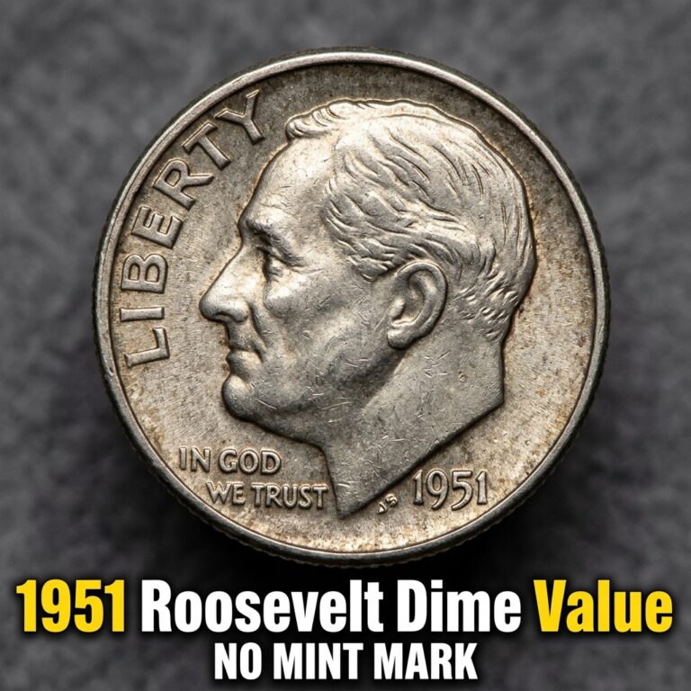 1951 Roosevelt Dime Value No Mint Mark What Is It Worth Today
