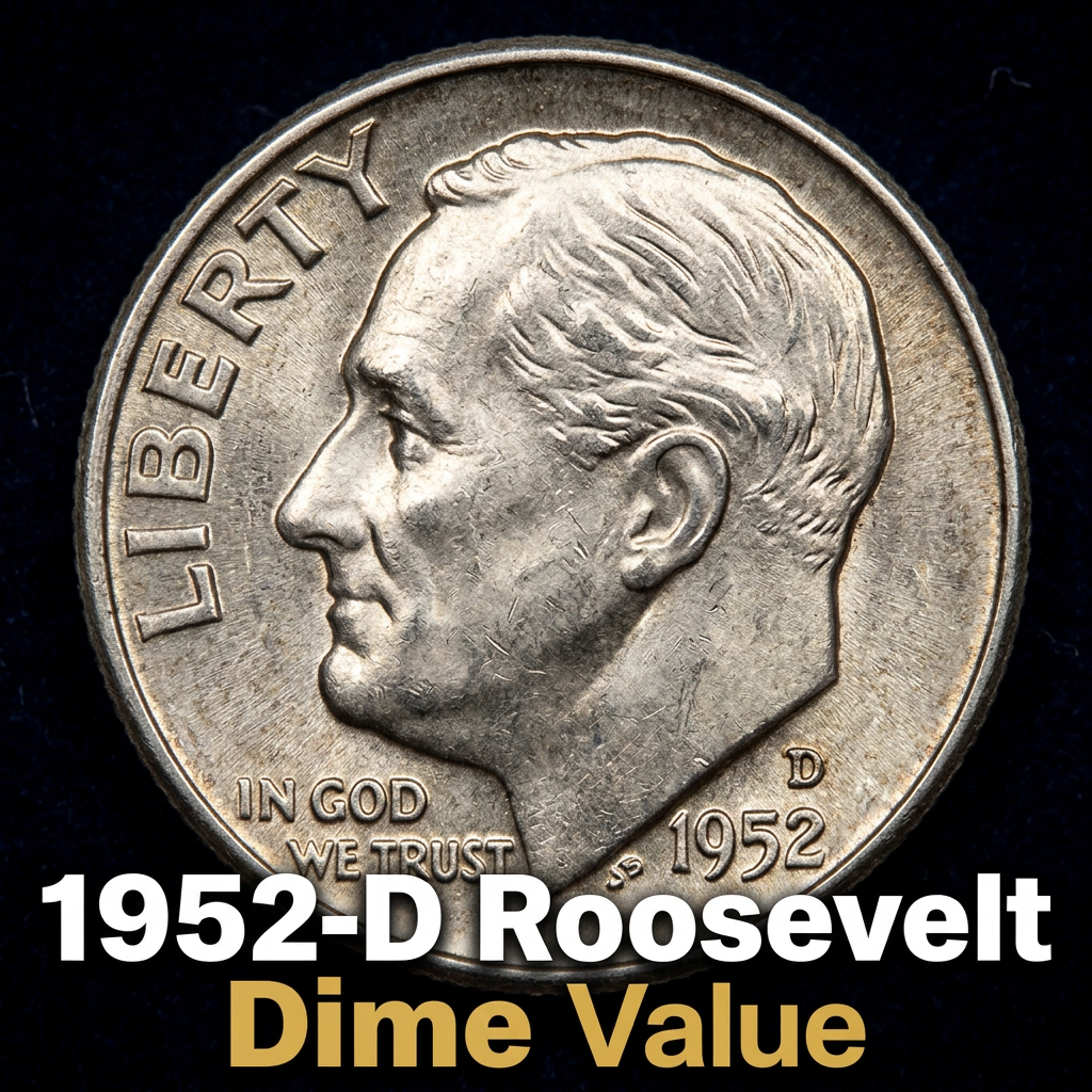 1952-D Roosevelt Dime Value Guide What It's Worth and How to Find Out