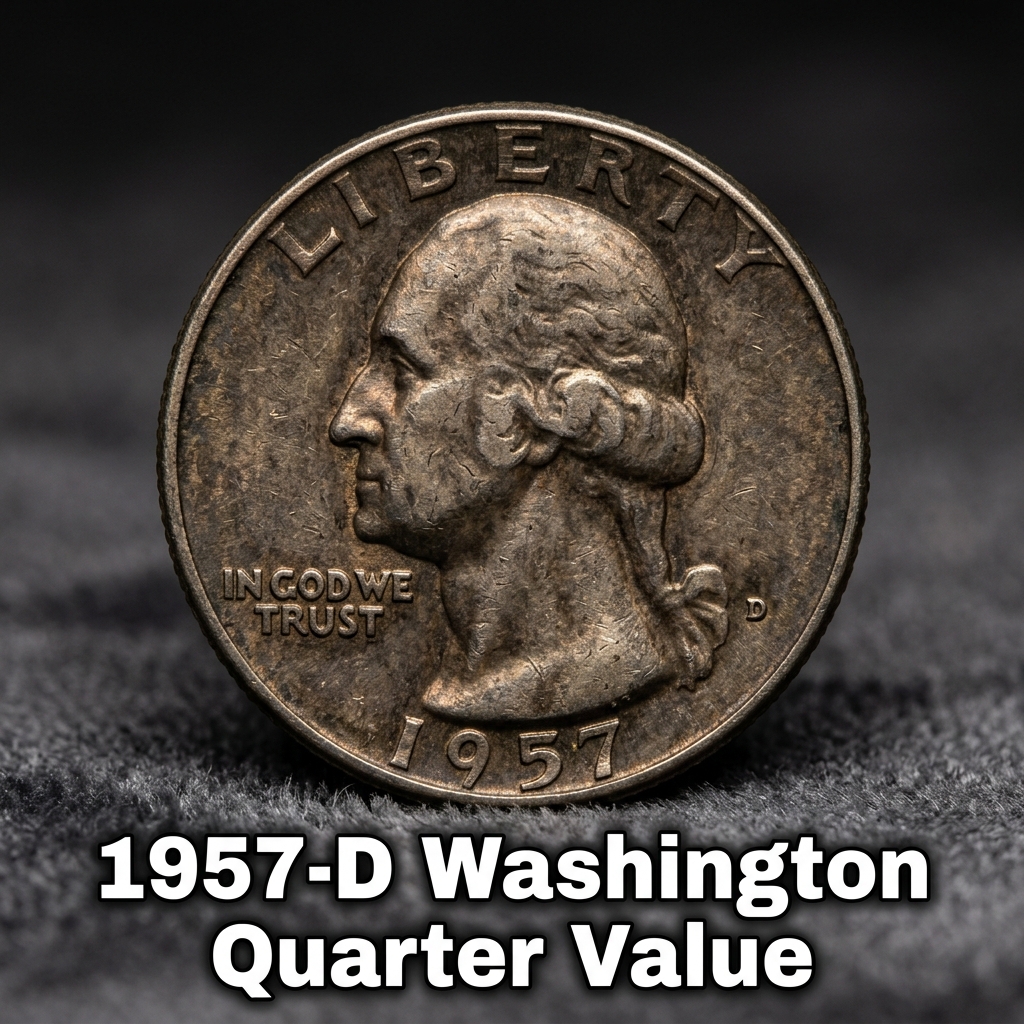 1957-D Washington Quarter Value Guide What This Denver Mint Coin Is Actually Worth