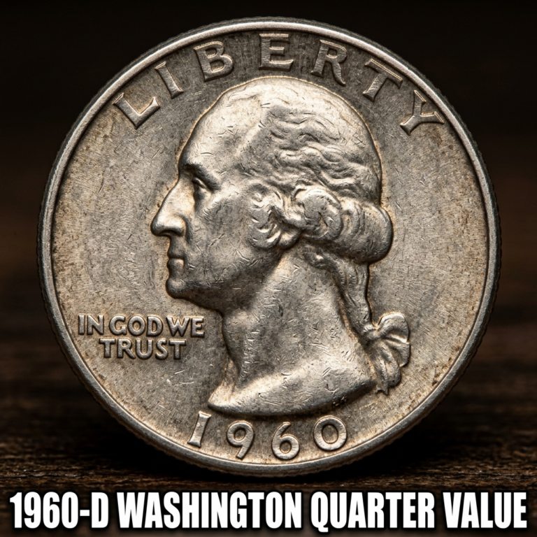 1960-D Washington Quarter Value How Much Is It Worth Today