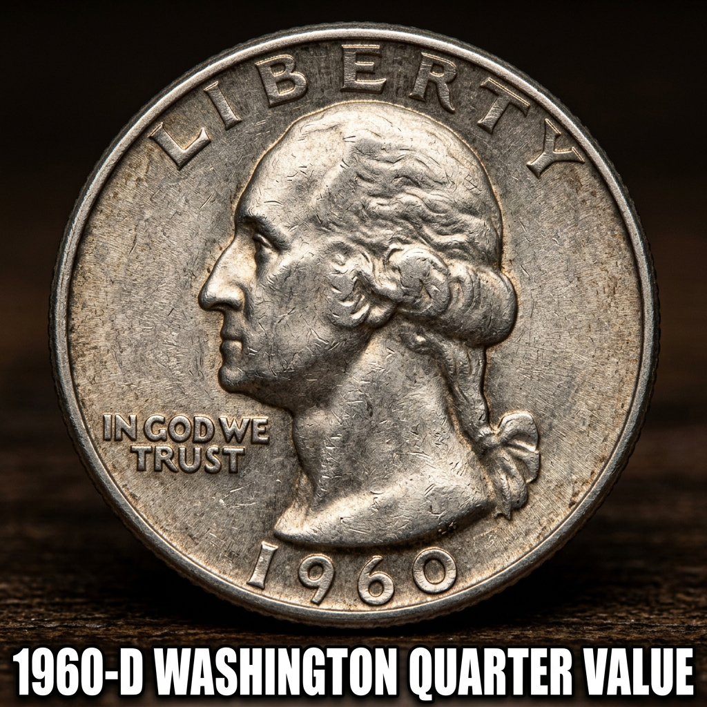 1960-D Washington Quarter Value How Much Is It Worth Today