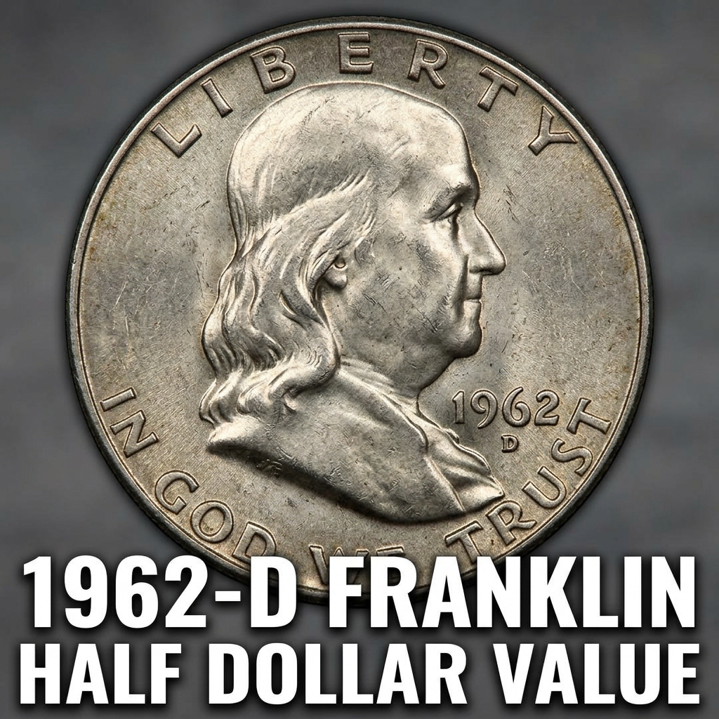 1962-D Franklin Half Dollar Value Guide What This Denver Mint Silver Coin Is Worth Today