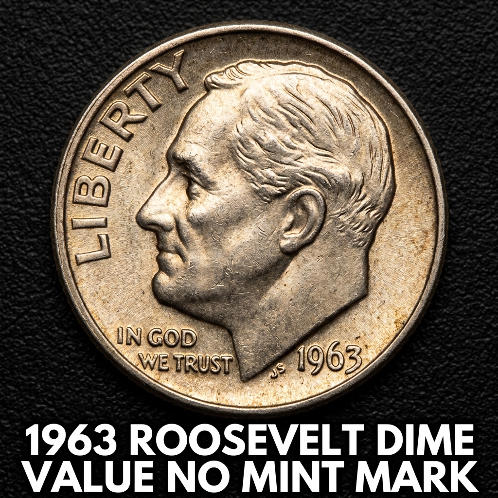 1963 Roosevelt Dime Value No Mint Mark What It's Worth Today