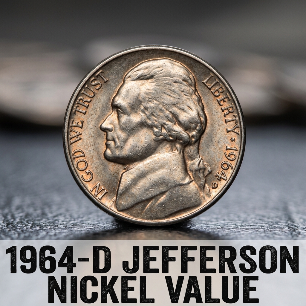 1964-D Jefferson Nickel Value Guide What This Denver Mint Coin Is Really Worth